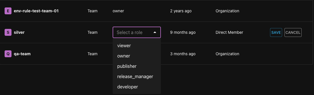 Update membership Update membership